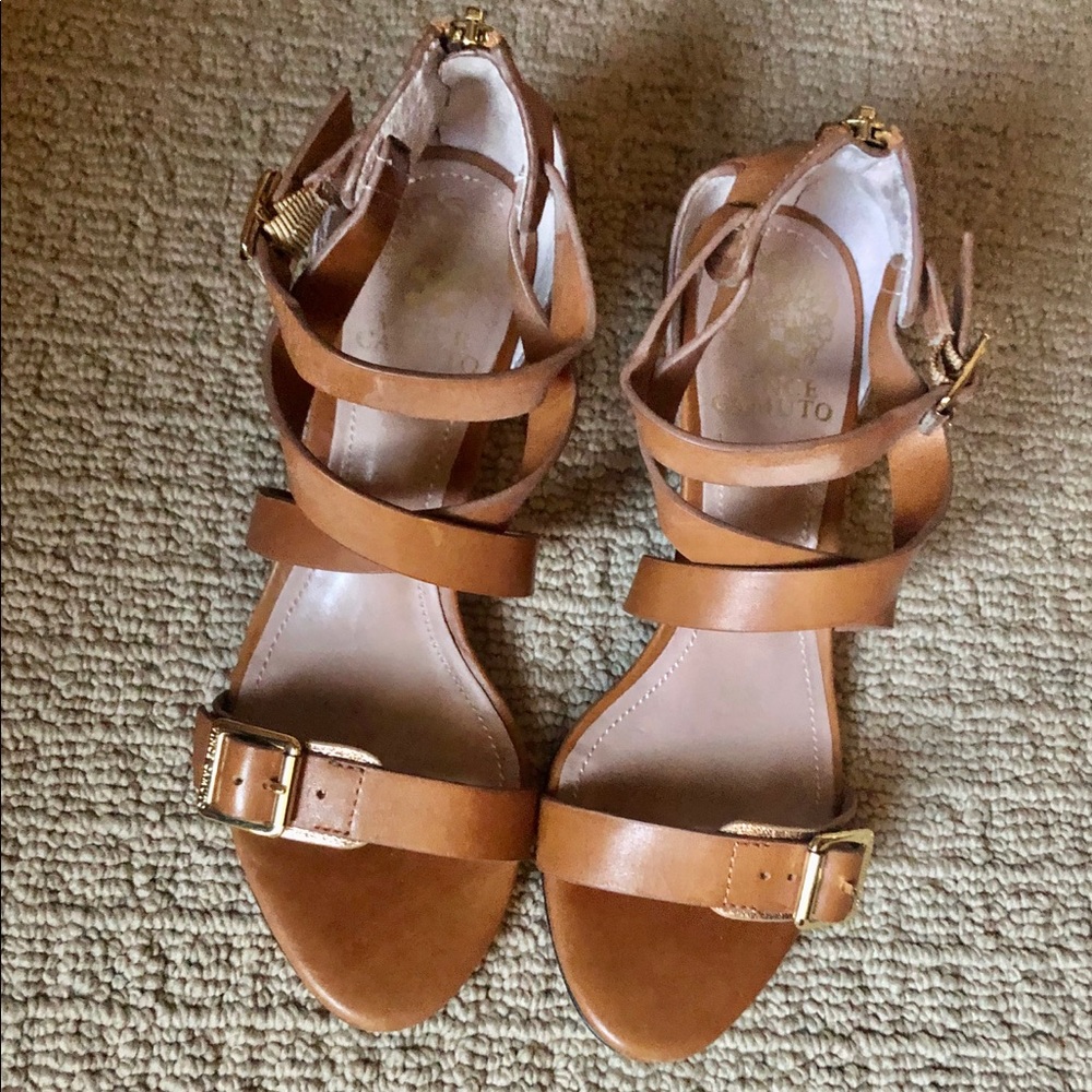 Vince Camuto strappy leather sandals